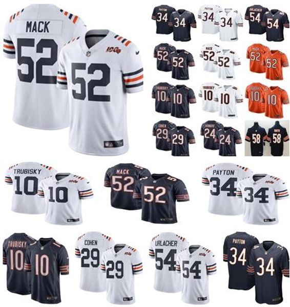 

Men 039 women kid chicago jer ey bear 52 khalil mack 10 mitchell trubi ky 54 urlacher 34 walter payton 29 tarik cohen jer ey