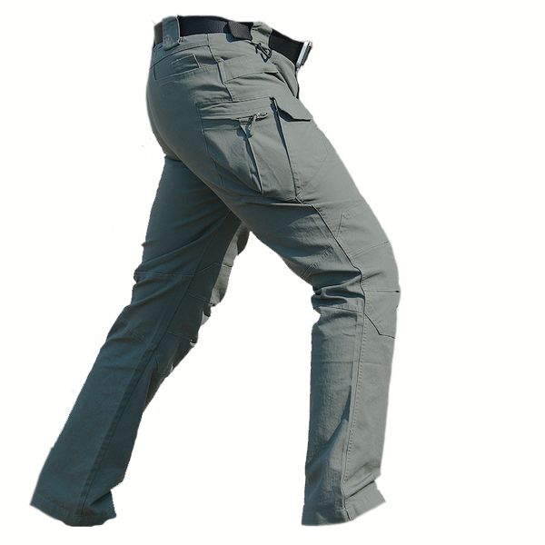 

mens tactical pants special forces cargo pants combat swat hunter army hombres paintball clothes combat trousers, Black