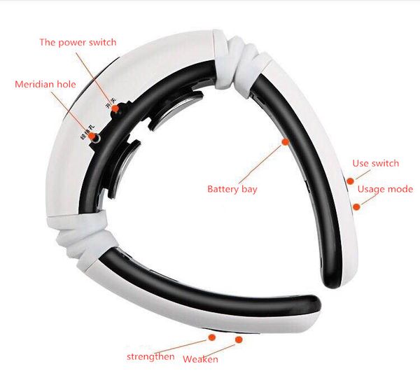 

intelligent cervical spine massager electromagnetic pulse cervical spine physiotherapy instrument multifunctional shoulder neck neck massage