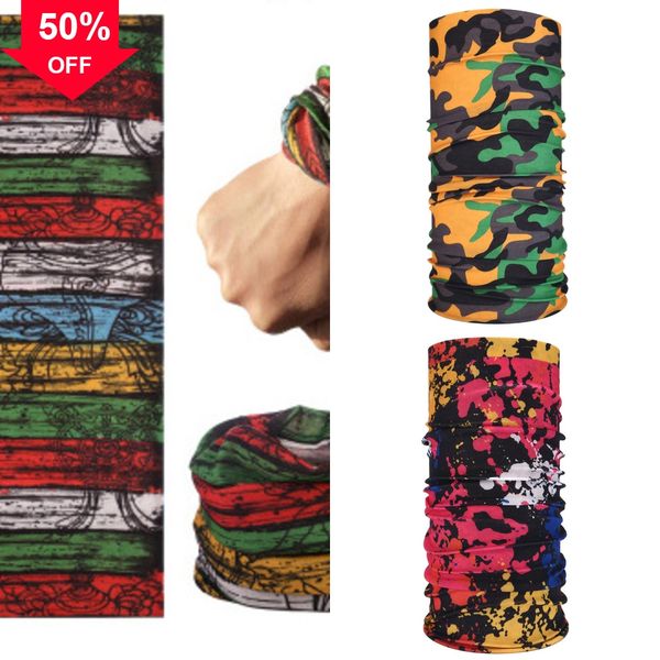 

krxoz face starry sky cycling scarf print mask hairband outdoor new scarf headband light breathable edc soft magic headwear k952-1