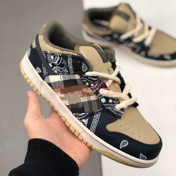 

new mens designer sneakers sb dunk travis canvas shoes scotts jackboys low skateboard casual shoe women sport trainers 36-45