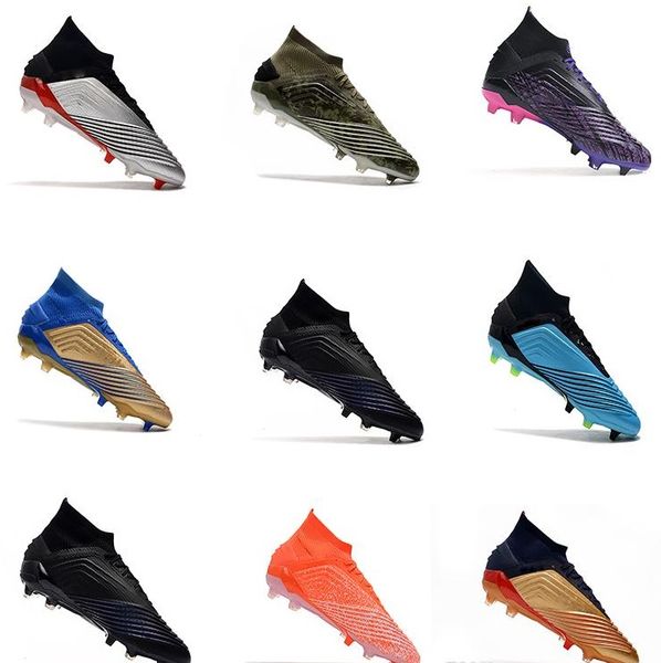 

predator 19.1 fg cleats gold metallic camo legacy green fg predator 19+ pogba core black shock pink junior soccer boots kids football shoes