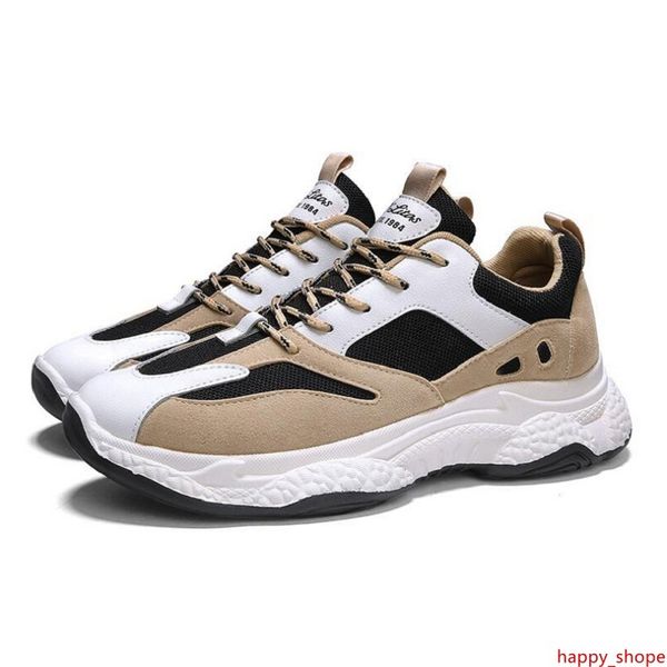 

mesh breathable mens casual shoes old dad shoes black white yellow multicolor mens trainer sneaker shoes