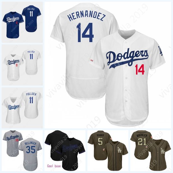

Mens women youth Majestic Los Angeles AJ Pollock Personalized Name and Number Blue Grey White Kids Girls Dodgers Baseball Jerseys