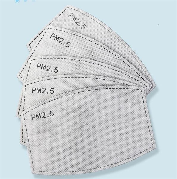

dhl ship filter pad for face mask pads 3-layers breathable mask gaskets