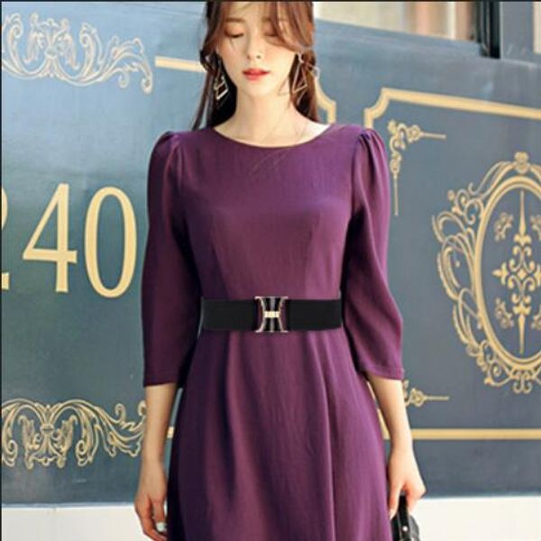 

women belt korean version of womens waistband fashion dress coat waist closure court retro carved belt, Black;brown