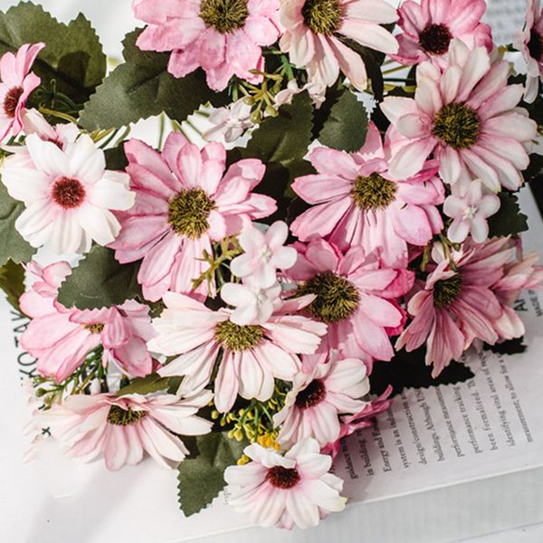 

30cm simulated chrysanthemum plastic fake flower wedding home room decor 1pcs