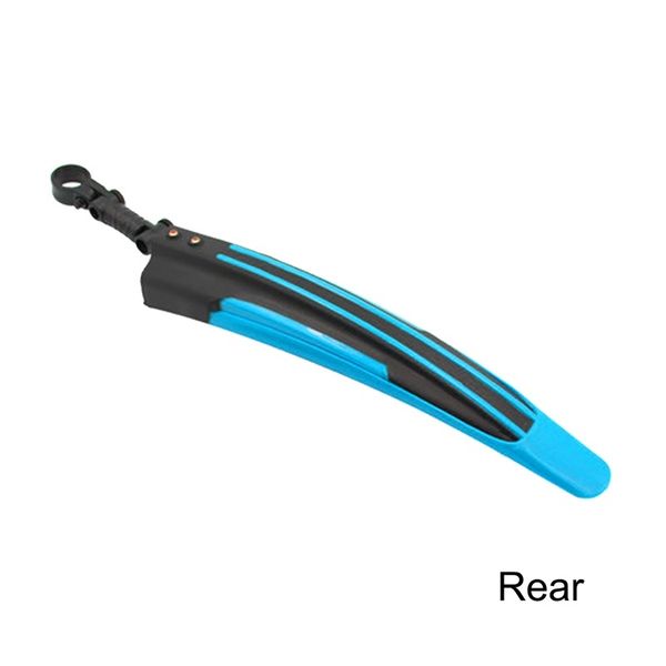 

mountain bike bicycle cycling front rear mudguard black blue bike fender