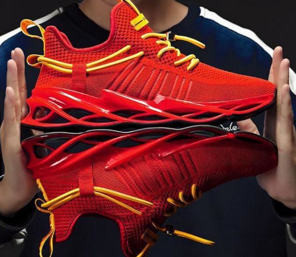 

classic knit men women casual shoes white red black fly breathable comfortable outdoor shoes mens trainers sports sneakers size 40-44