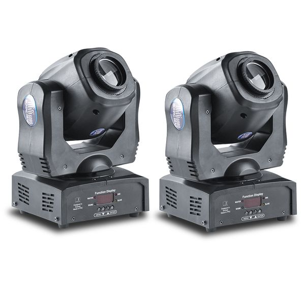 

mfl 2 шт мини dmx 60w lumen led пятно moving head с 4 prism для дискотек