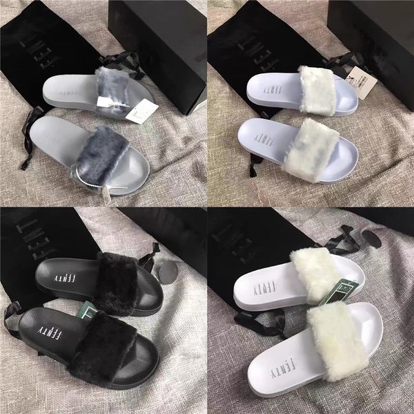 

luxury designer rubber sandals shoes slides summer beach indoor flat g sandals slippers house flip flops with spike sandal 500, Black