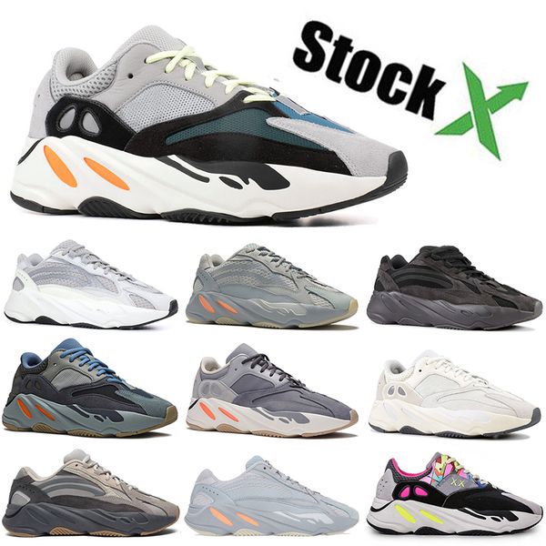 

wave runner solid grey stock x men women 700 v2 kanye running shoes 3m sport shoes magnet kanye west purple luxury designer sneakers, White;red