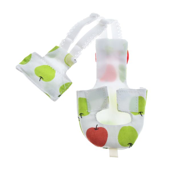

bird fashion nappy/diaper - flight suit green apple pattern bird parrot reusable pet pee pad