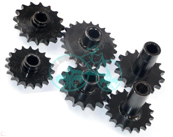 

квадроциклы atv utv передней звездочке звездочки внутреннее отверстие 25mm24t снаружи 16т для 530 цепи 4x4 картинг картинг кад багги 350