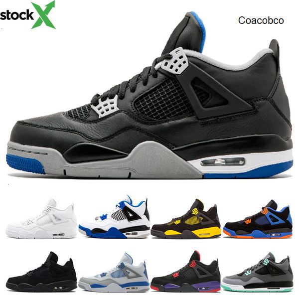 

basketball 4 shoes men 4s alternate motorsport pure money royalty raptors thunder black cat bred green glow mens trainers sports sneakers