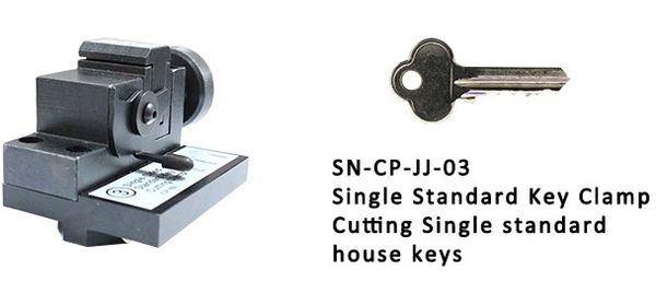 

2019 ec e9 ingle ided tandard key clamp for cutting ignle tandard hou e key ec e9 fully automatic key cutting machine