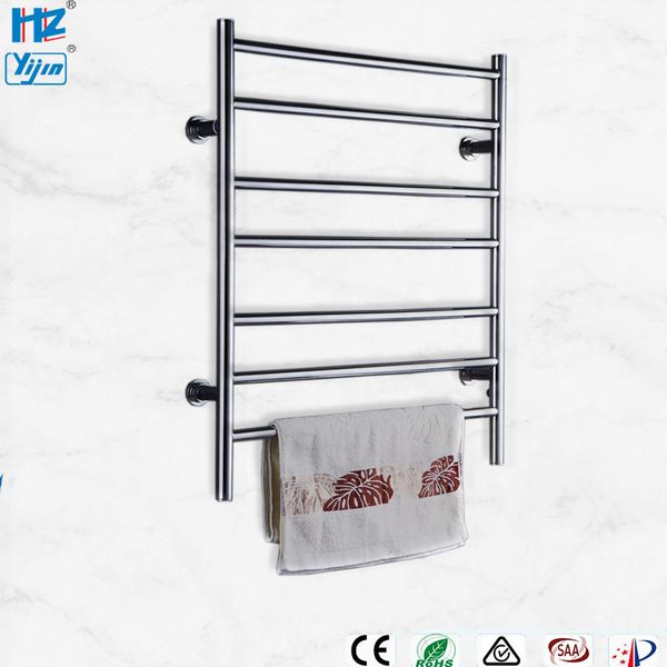 

bathroom towel holder wall mounted electric heated towel rail stainless steel towel rack polishedtowel warmer hz-926
