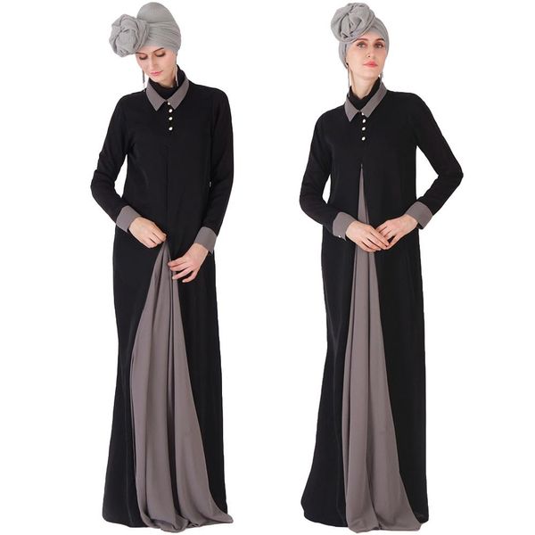 

ramadan women abaya muslim jilbab kaftan islamic maxi party dress zipper arab robe ethnic dubai dresses loose gown middle east, Red