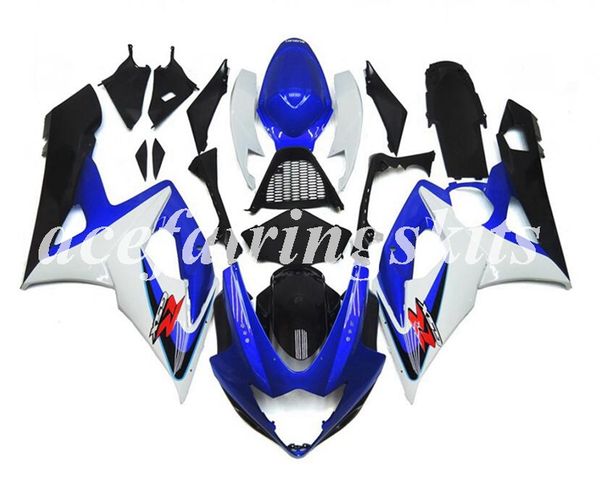 

4 gifts new abs motorcycle full fairings kits fit for suzuki gsx-r1000 k5 2005 2006 05 06 bodywork set white blue black