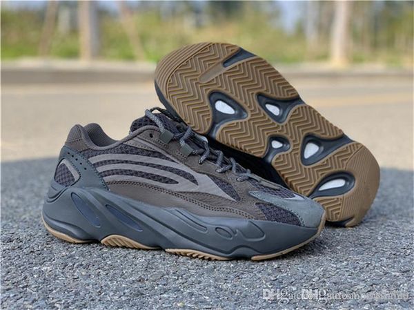 

2019 new release 700 geode eg6860 black static 3m reflection man women running sneakers authentic quality with originals shoes box us5-12