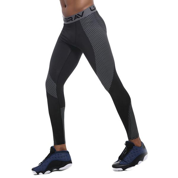 Calças calças calças homens fitness magro leggings calças de treinamento masculino homens calças de poliéster pleno verão calças de verão homens