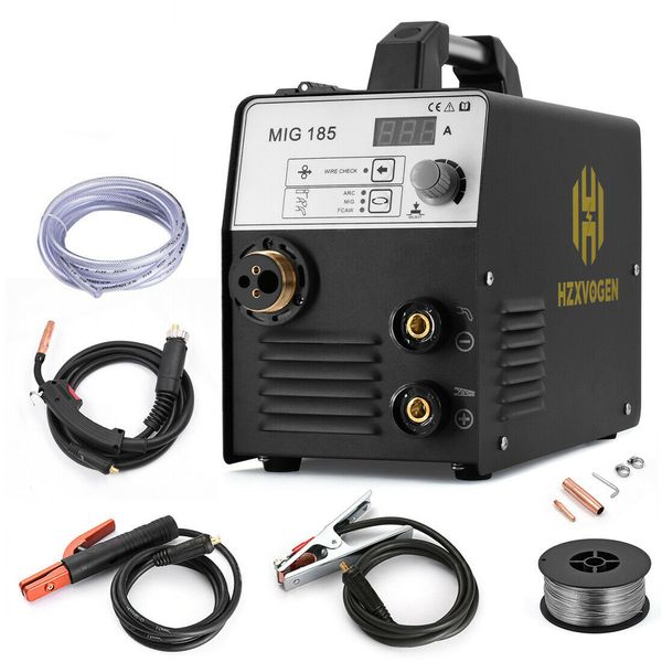 

220v mig welder 180a mig185 mig arc tig welder 3in 1 welding machine ga ga le