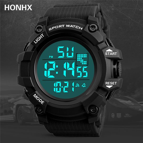 

new women sports watches luxury men analog digital army sport led waterproof wrist watch relogios feminino montre femme, Slivery;brown