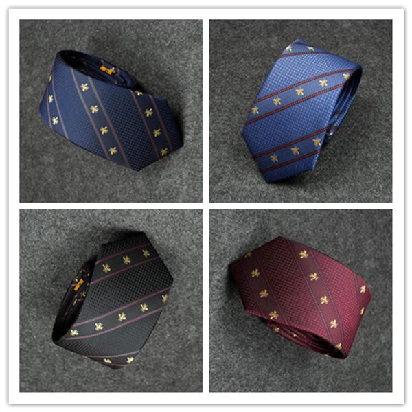 

2019 Мода марк Мужчина Галстуки Wild Bee жаккардовые классицистический сплетенный Handma