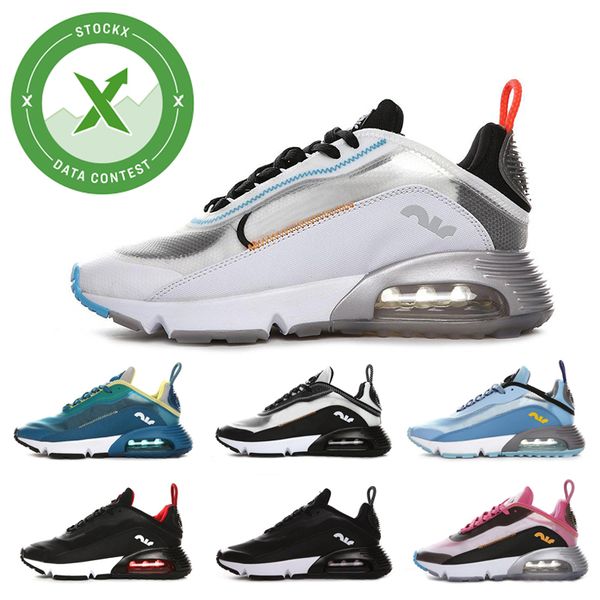 

2090 running shoes men women air stock x mens bred triple black core oreo athletic trainer sports sneakers size 36-45