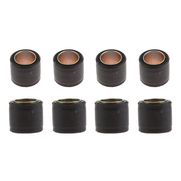 

4pcs motorbike rear shock absorber rubber bush suspension universal - 14mm