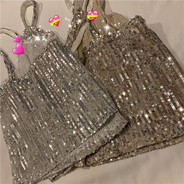 

oioninos новые женские сексуальные v-образным вырезом блестками рукавов спинки рубашки твердые женские повседневные шикарные топы бретельках, White