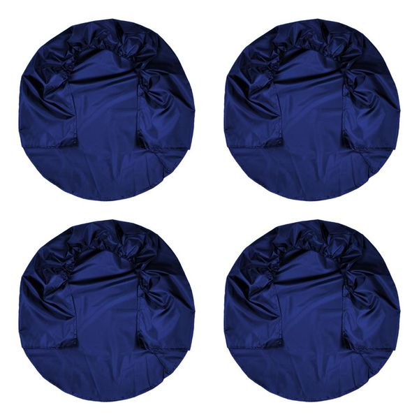 

truck wheel tire covers useful black car trailer 32'' diameter oxford fabric royal blue pro