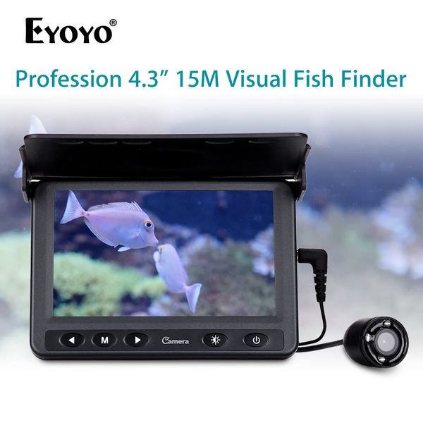 

eyoyo fish camera fish finder underwater ice video fishfinder fishing camera ir night vision 4.3 inch monitor hd 1000tvl