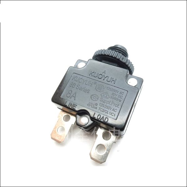 

circuit breakers 88 series 8a taiwan kuoyuh overcurrent protector overload switch