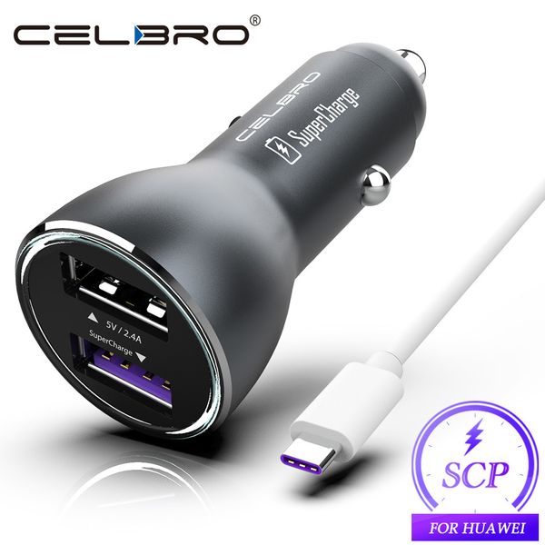 

for huawei supercharge car charger metal fcp fast charge for huawei p30 p20 p10 p9 plus mate 30 20 10 9 8 pro lite honor v20 v10