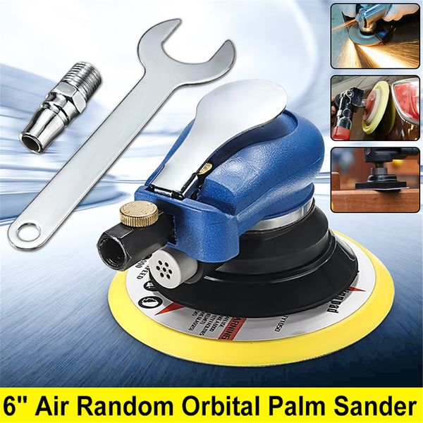 

6" air random orbital sander auto body orbit da sanding low polishing machine