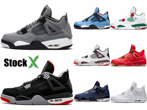 

with box 4s basketball shoes youth summer outdoor trainers sports shoes gym red boys athletic sneakers eur 28-35 chaussures enfant #791