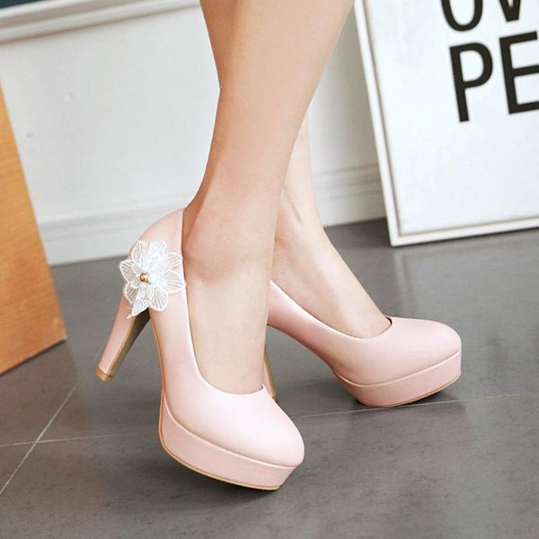 

sandals fashion summer pure color breathable round toed solid platform women casual single shoes drop, Black