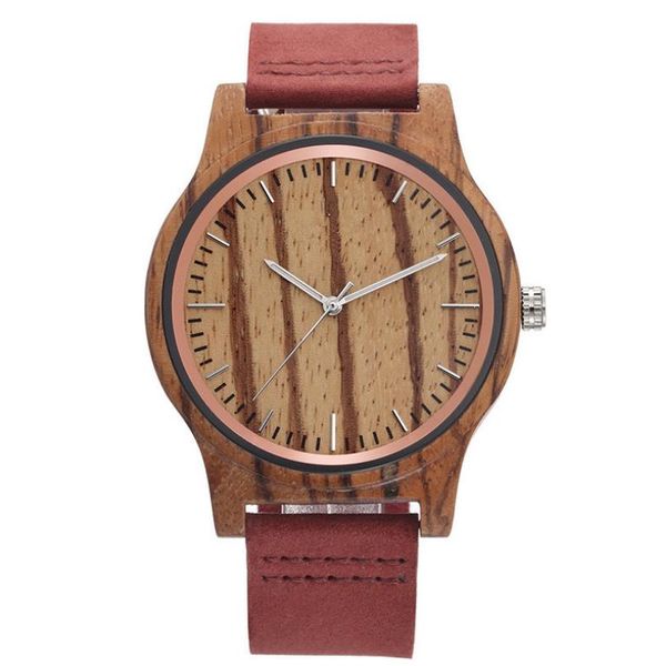 

производители поставок часов обрабатывают прямые партии мужских часов горячие продукты японии деревянные кварцевые часы бамбуковые часы, Slivery;brown