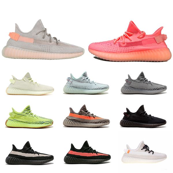 

Kanye we t tatic all reflective gid white black de igner men neaker women clay hyper pace true form trainer running hoe ize 36 48