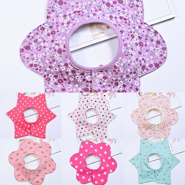 

52vcw 360-degree shape four-layer waterproof three-dimensional double-breasted bib 360 degree stereo double-breasted mouth modeling four-lay