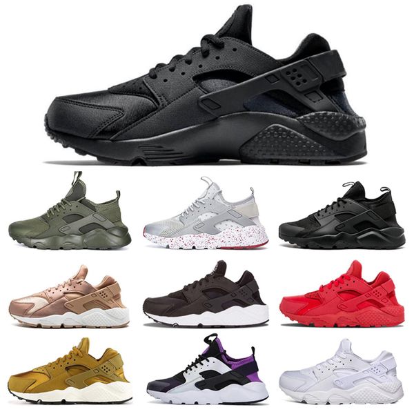 

huarache 4.0 1.0 men women running shoes triple white black red men women huarache shoes huaraches sports sneakers size 36-45