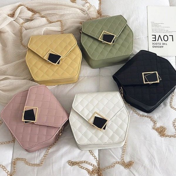 

chain ling ge summer small bag lady 2020 on new chic shoulder xie kua bao summer