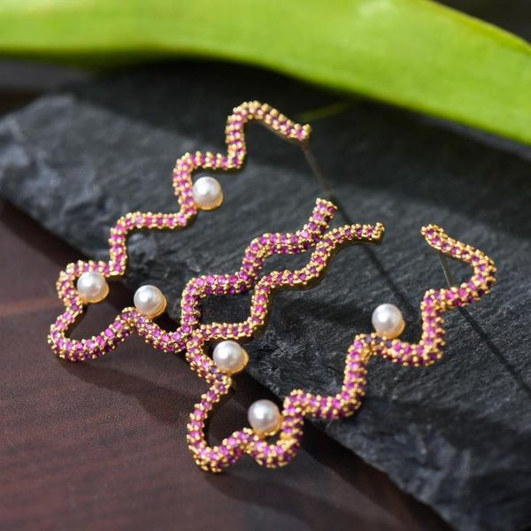 

wholesale-earring for women luxury 925 silver korea earring wedding trendy jewelry sale