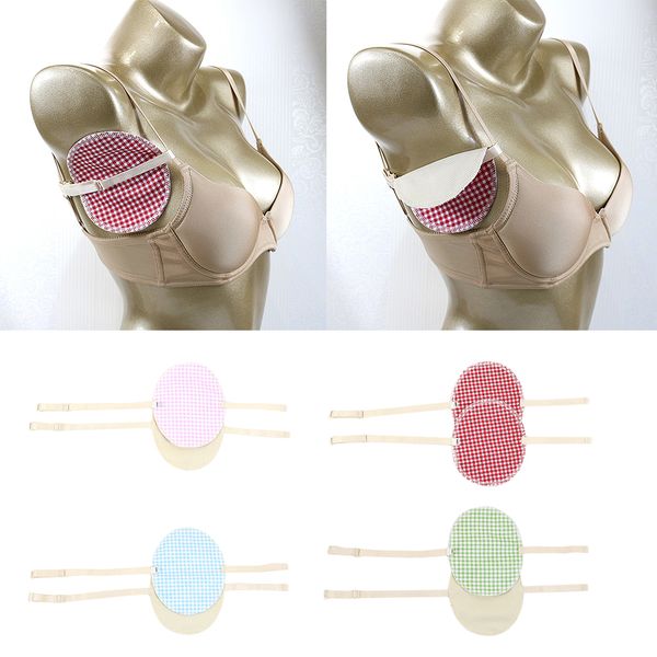 

4 пар мягкой пот proof подмышки pad впитывающий пот колодка для подмышек