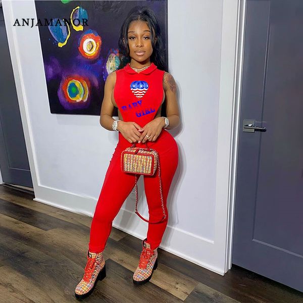 

women's jumpsuits & rompers anjamanor plus size sleeveless one piece jumpsuit pants club outfits for women clubwear 2021 summer d91-ci3, Black;white