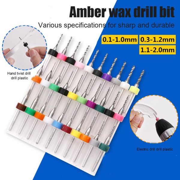 

high 10pcs pcb cnc print circuit board carbide alloy drill bits 0.1-3.0mm tool lg66