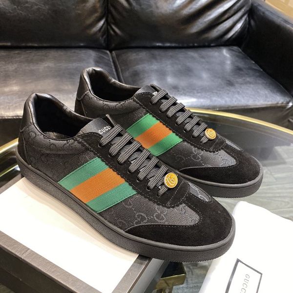 

f6 fashion casual men's shoes, comfortable designer luxury men shoes, stylish sneakers, original packaging zapatos hombre, Black