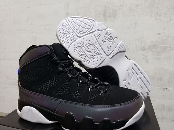 

9 racer blue basketball shoes mens designer trainer 9s black white jumpman 23 men sports sneaker ct8019-024