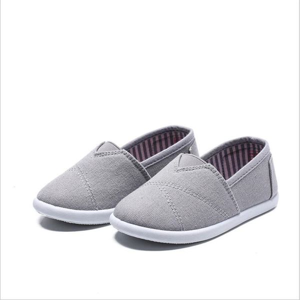 boys canvas slip on shoes